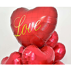 Foil balloon Ibrex 25, Heart