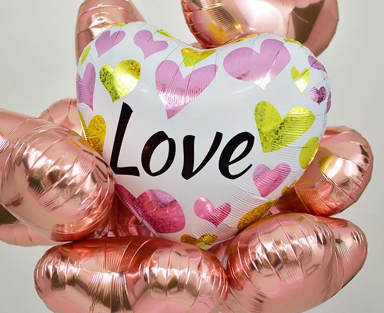 Foil balloon Ibrex 25, Heart