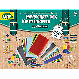 Набор для творчества LENA Handicraft Box Jumbo, 800 det.