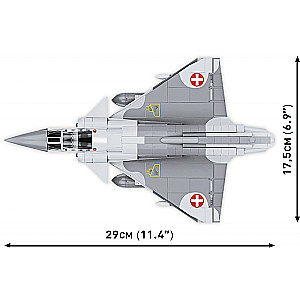 Конструктор - COBI Mirage III S Swiss AIR Force, 453 детали