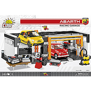 Конструктор - COBI Abarth Racing Garage, 590 деталей