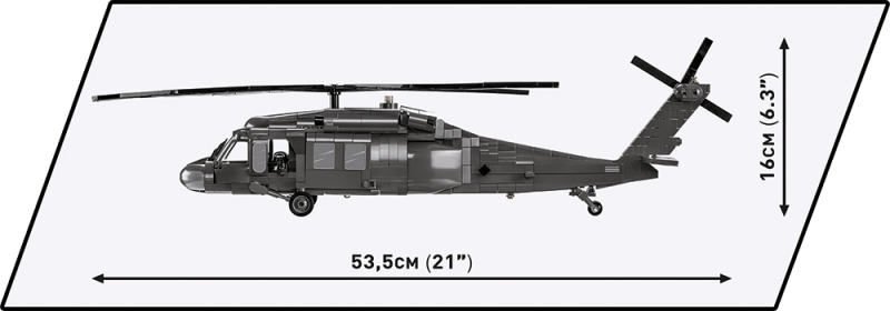 Конструктор - COBI Sikorsky UH-60 Black Hawk, 905 деталей