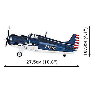 Конструктор - COBI F4F Wildcat, 375 деталей