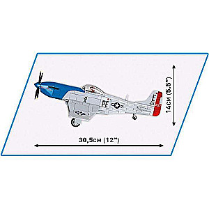 Конструктор - COBI P-51D Mustang TM, 304 детали