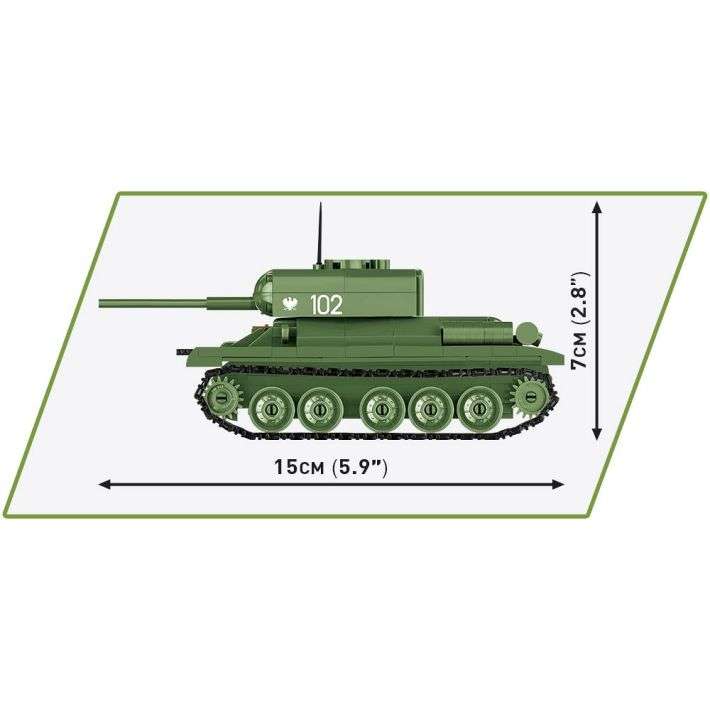 Конструктор - COBI T-24-85, 286 деталей