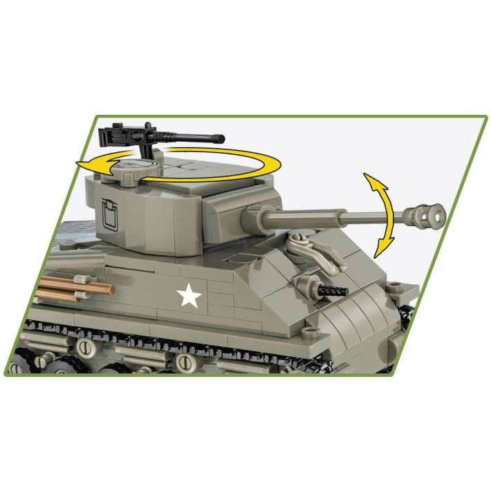 Конструктор - COBI M4A3E8 Sherman, 320 деталей