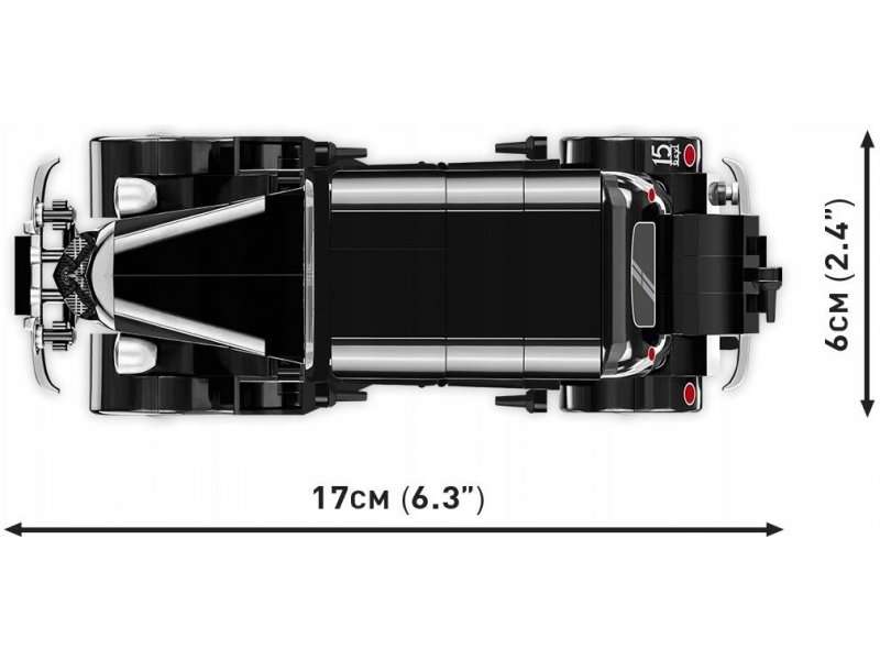 Конструктор - COBI Citroen 15CV SIX D, 262 детали