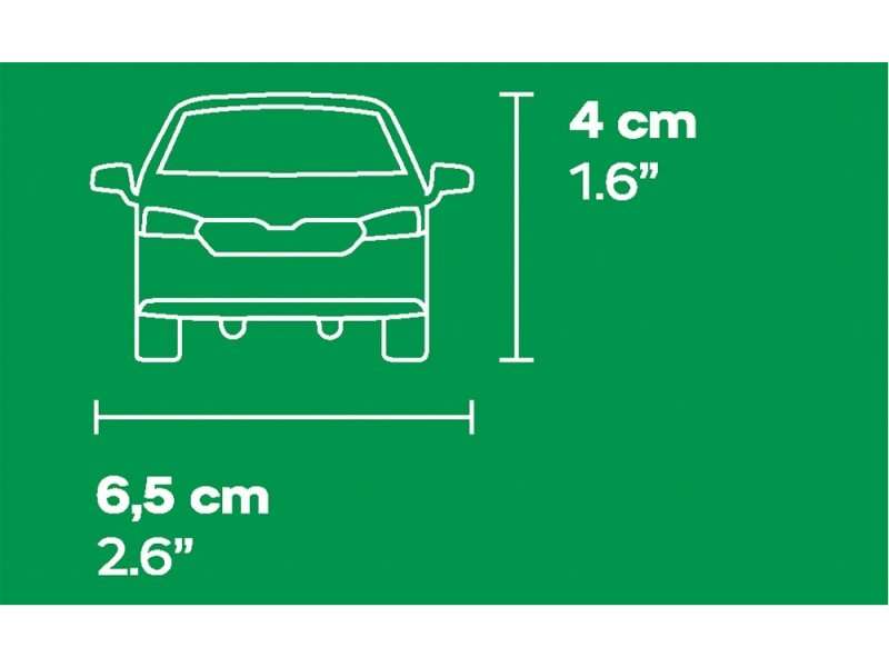 Конструктор - COBI Škoda Fabia