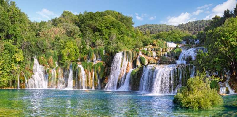 Пазл 4000 CASTORLAND  Krka Watterfalls, Croatia