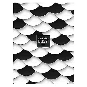 Тетрадь A5, 80 листов в линию  BUSY, ассорти