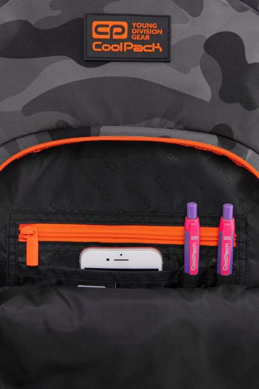 Рюкзак COOL PACK 27L CAMO ORANGE NEON 