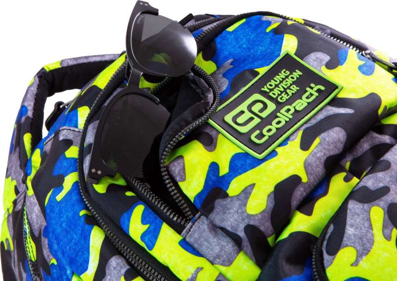 Рюкзак COOL PACK 28L CAMO FUSION YELLOW