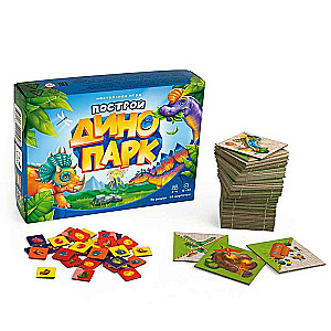 Board game - Build a dinosaur park