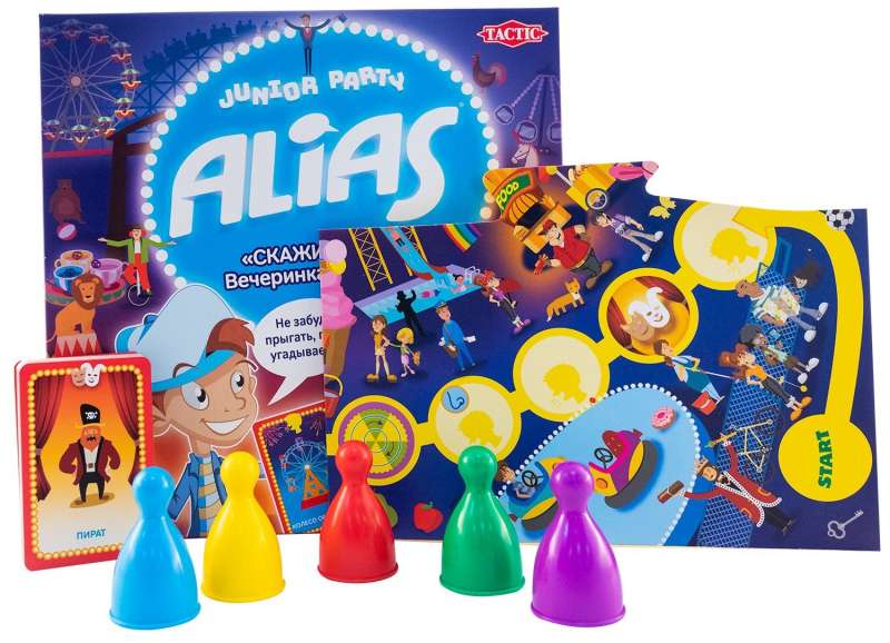 Настольная игра - ALias JUNIORS Party  RU