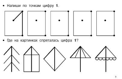 Учимся писать цифры