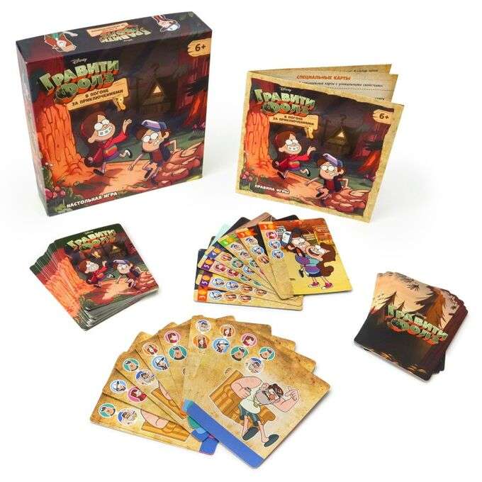 Board game - Gravity Falls. In pursuit of adventures