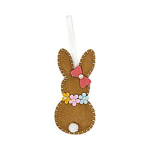 Мини набор для шитья из фетра 5x11см FOLIA BUNNY