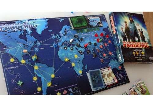 Настольная игра- Pandemic (латышский язык)