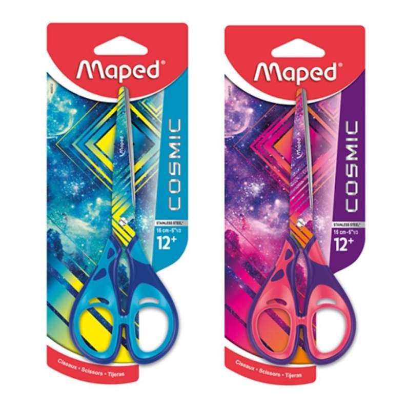 Ножницы MAPED Tatoo Teens Cosmic 16см 