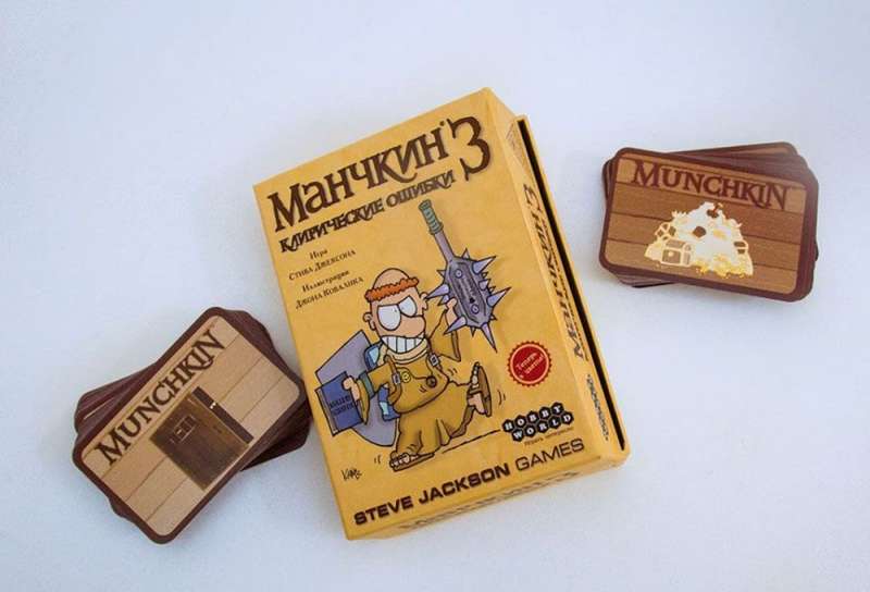 Настольная игра Манчкин 3. Клирические ошибки (2-е издание)