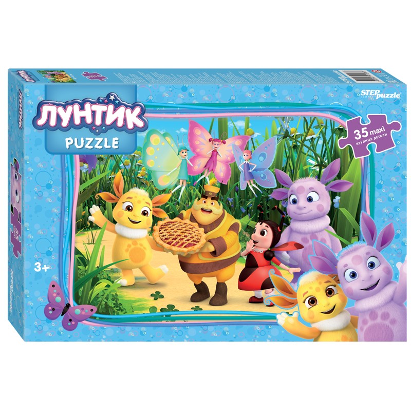 Мозаика puzzle 35 MAXI Лунтик