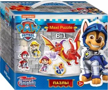 Мозаика puzzle 6в1 Щенячий патруль