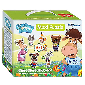 Мозаика puzzle 6в1 Буренка Даша