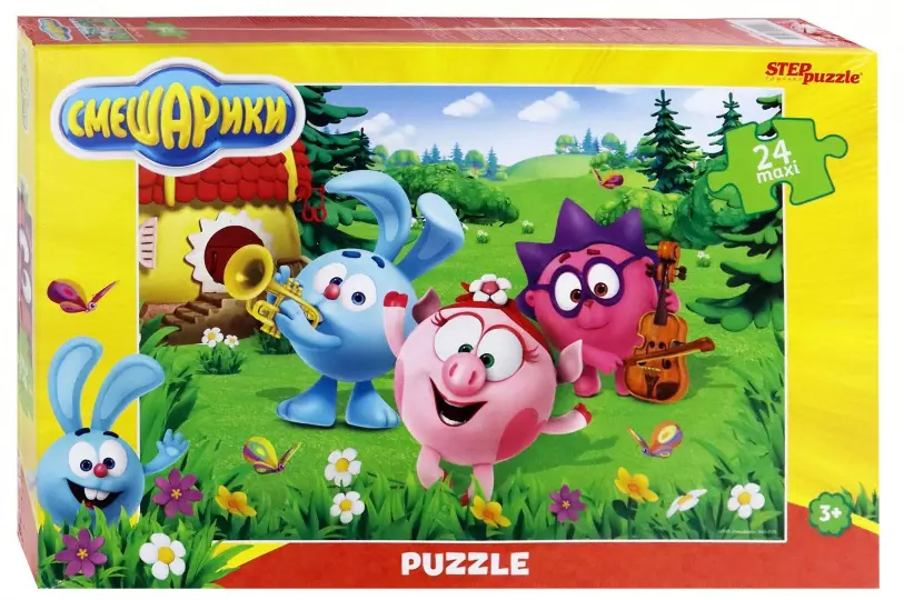 Мозаика puzzle maxi 24 Смешарики