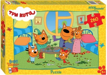 Мозаика puzzle 260 Три кота