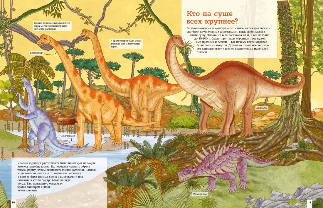 Планета динозавров. Иллюстрированный атлас