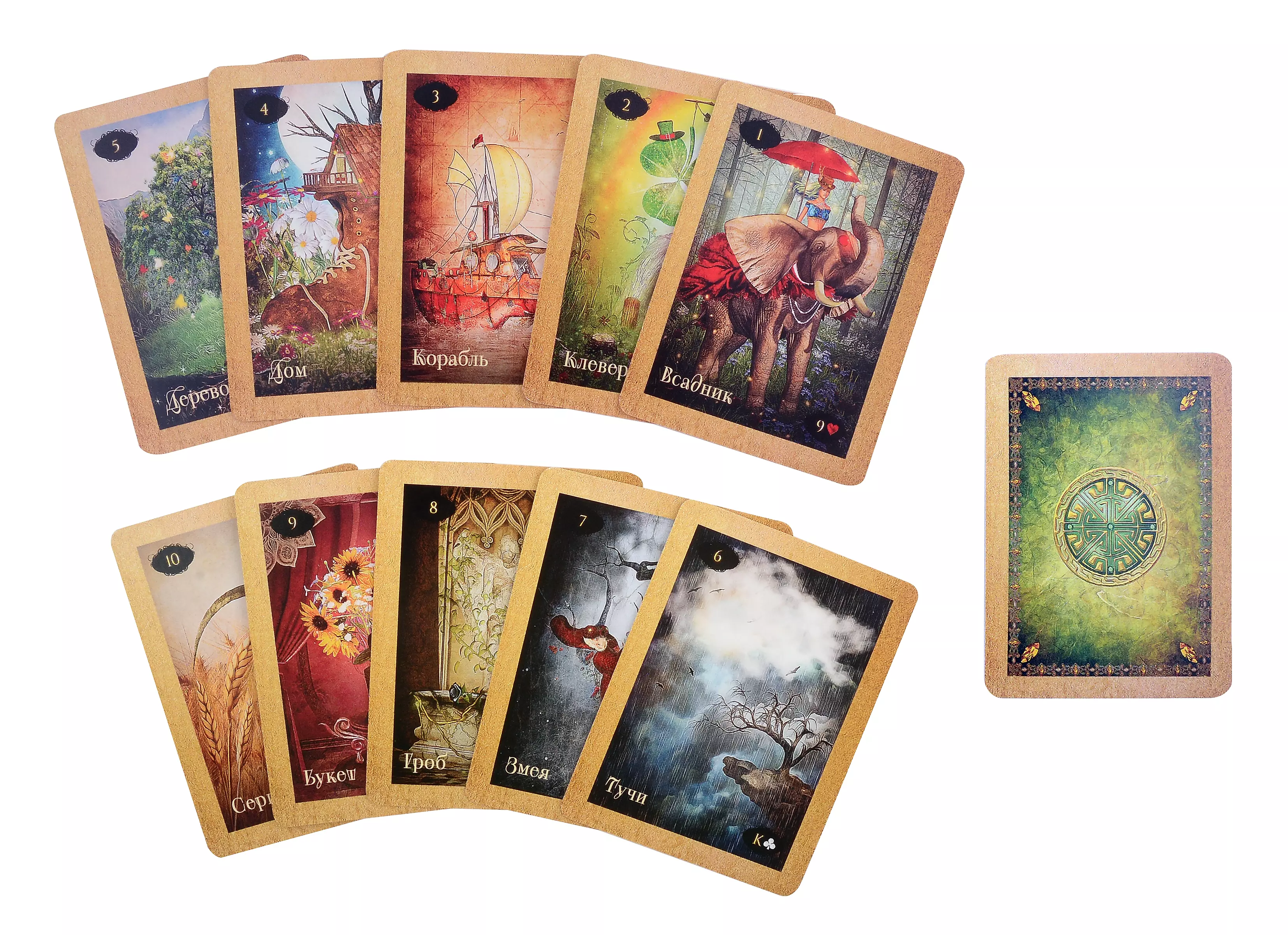 Magical Lenormand Oracle (36 cards and a guide in gift packaging)