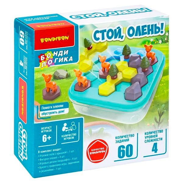 Логическая игра Стой, олень!