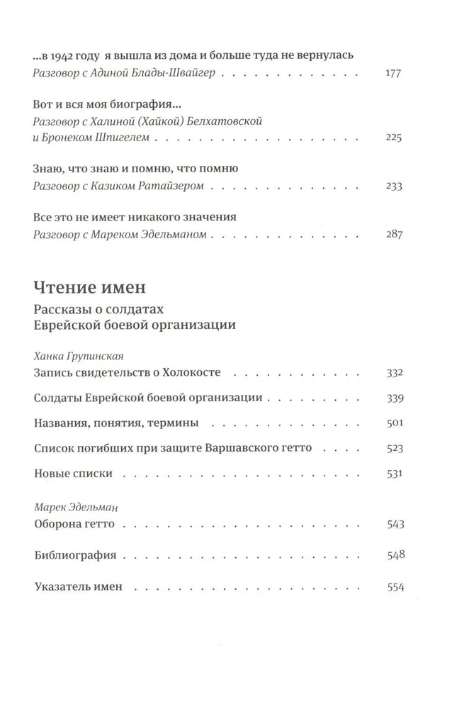 Я пришла домой, и там никого не было. Восстание в варшавском гетто. Истории в диалогах