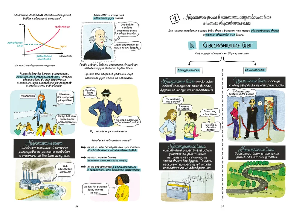 Экономика в комиксах. Том 3. Рынок и его проблемы