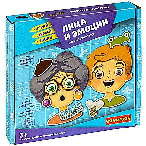 Игры на липучках Лица и эмоции