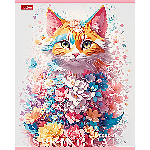 Spring Cat Notebook