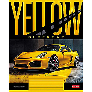 Тетрадь А5 YELLOWsupercar (клетка)