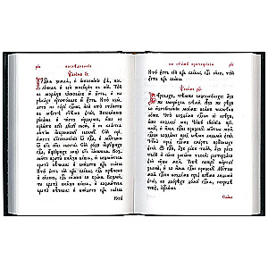 Orthodox prayer book. Church Slavonic font