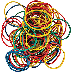 Rubber bands for money Centrum, 40 mm (multi-colored)