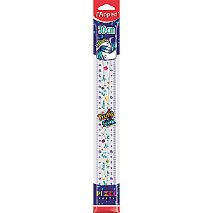 Ruler 30 cm MAPED Twist'n Flex Pixel Party