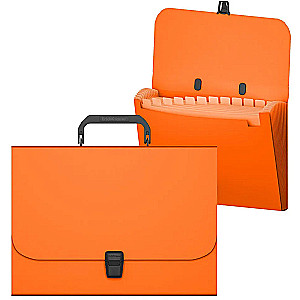 Briefcase folder A4 with snap ErichKrause Matt Neon (orange)