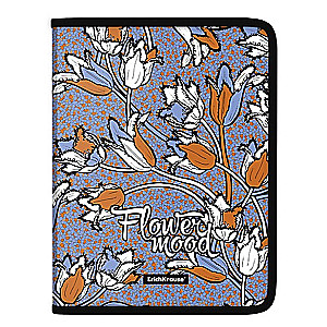 Folder A5+ with zipper ErichKrause Tulips