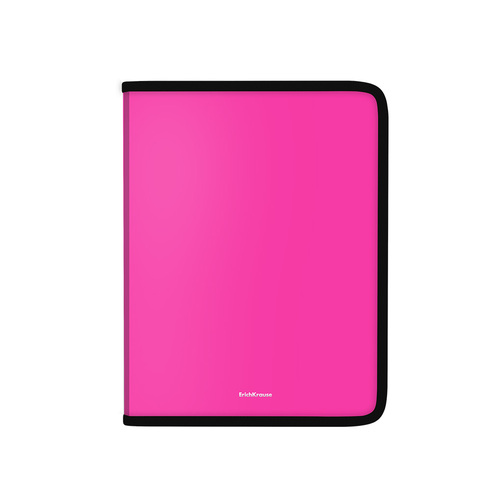 A4 zip folder ErichKrause Matt Neon (color mix)