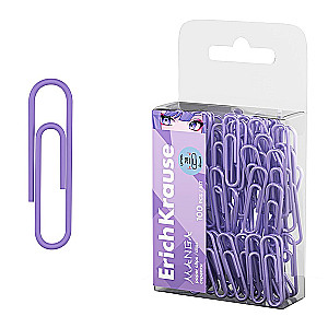 Paper clips ErichKrause Manga (lilac), 28 mm