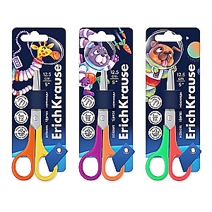 Children's scissors ErichKrause FunCut Space Animals, 12.5 cm