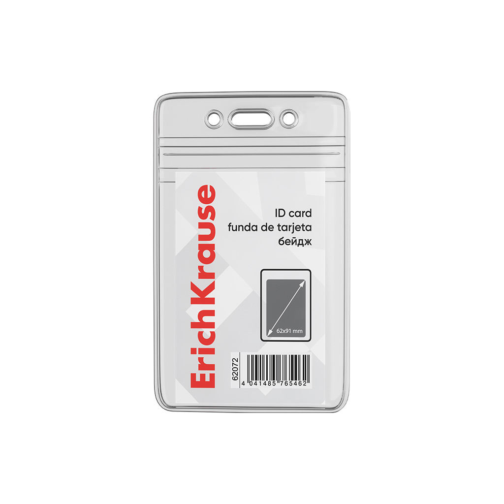 Vertical badge ErichKrause, 62x91 mm (color mix)