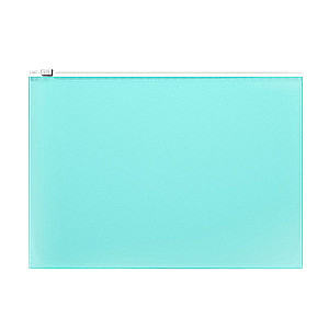 Конверт пластиковый на молнии ErichKrause FIZZY PASTEL MINT, формат C6