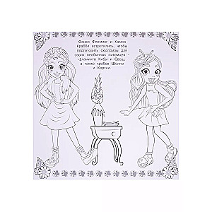 Mega coloring book No. MP 2108 Enchantimals