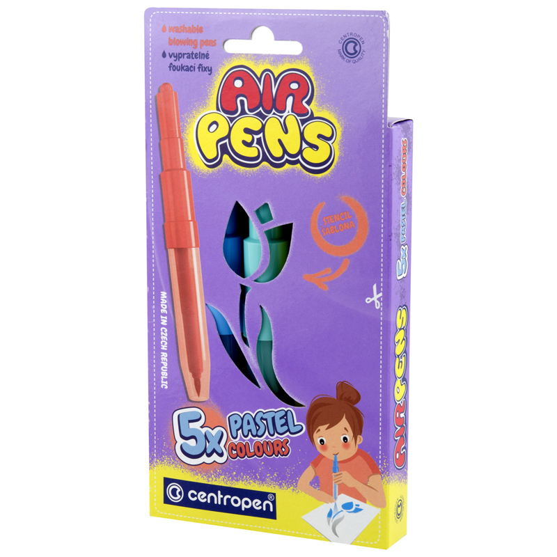 Фломастеры воздушные AirPens Pastel