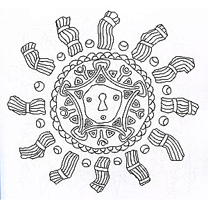 Shamanic motives. Drawings for meditation